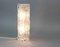 Large German Murano Ice Glass Vanity Sconces by Kaiser, 1970s 5