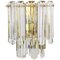 Large Kalmar Crystal Glass Sconces Wall Lights, Austria, 1970s, Set of 2 2