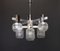 Stunning Large Chrome Chandelier by Sciolari, Italy, 1960s 2
