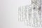 Stunning Murano Ice Glass Tubes Chandelier by Doria, Germany, 1960s, Image 3