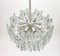 Large Murano Ice Glass Chandelier by Kalmar, Austria, 1960s 7