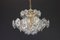 Gilt Brass and Crystal Glass Chandelier by Kinkeldey, Germany, 1970s 2