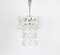 Murano Glass Chrome Pendant Light by Carlo Nason for Kalmar 6
