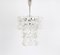 Murano Glass Chrome Pendant Light by Carlo Nason for Kalmar, Image 6