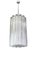 Cylindrical Pendant Fixture with Crystal Glass from Doria, Germany, 1960s 3