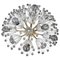 Brass Starburst Chandelier by Emil Stejnar for Rupert Nikoll, Austria, 1960s, Image 1