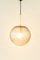 Brass with Smoked Glass Ball Pendant from Limburg, Germany, 1970s 9