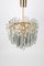 Brass and Crystal Glass Chandelier from Kinkeldey, Germany, 1970s, Image 9