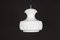 Mid-Century White Glass Pendant Ceiling Lamp from Peill & Putzler, Germany, Image 3