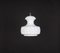 Mid-Century White Glass Pendant Ceiling Lamp from Peill & Putzler, Germany, Image 2