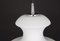 Mid-Century White Glass Pendant Ceiling Lamp from Peill & Putzler, Germany 6