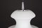 Mid-Century White Glass Pendant Ceiling Lamp from Peill & Putzler, Germany, Image 6