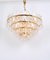 Large Chandelier Corina in Gilt Brass and Glass from Kalmar, Austria, 1970s 8