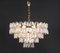 Large Chandelier Corina in Gilt Brass and Glass from Kalmar, Austria, 1970s 4