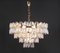 Large Chandelier Corina in Gilt Brass and Glass from Kalmar, Austria, 1970s, Image 4