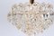Chandelier in Brass and Crystal Glass from Kinkeldey, Germany, 1960s, Image 8