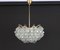 Large Pagoda Glass Chandelier from Kalmar, Austria, 1960s 3