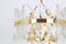 Gilt Brass and Crystal Glass Chandelier Corina from Kalmar, Austria, 1970s, Image 3