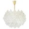 Large Tulip Glass Chandelier from Kalmar, Austria, 1960s 1