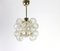 Small Sputnik Pendant Light with Murano Glass Balls from Doria, Germany, 1970s 3