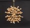 Large Brass Sputnik Chandelier from Cosack, Germany, 1970s, Image 5