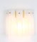Frosted Glass Wall Lights from Limburg, Germany, 1960s, Set of 2, Image 8