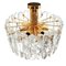 Brass and Murano Glass Light Fixture Palazzo from Kalmar, Austria, 1970s 5