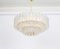 Murano Ice Glass Tubes Chandelier from Doria, Germany, 1960s, Image 12