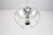 Large Clear Glass Pendant Light by Koch & Lowy for Peill & Putzler, Germany, 1970s 3