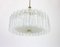 Murano Ice Glass Tubes Chandelier from Doria, Germany, 1970s, Image 2