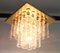 Large Brass and Crystal Glass Chandelier by Limburg, Germany, 1960s 2