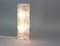 Large Murano Ice Glass Vanity Sconces from Kaiser, Germany, 1970s 5