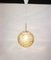 Lámpara colgante con bola de cristal de Murano de Doria, Germany, años 70, Imagen 3
