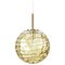 Murano Ball Pendant Light from Doria, Germany, 1970s 1