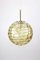 Murano Ball Pendant Light from Doria, Germany, 1970s 4