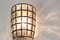 Lampade da parete in ferro e vetro di Limburg, Germania, anni '60, Immagine 4