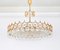 Large Gilt Brass and Crystal Chandelier by Gaetano Sciolari for Palwa, Germany, 1970s, Image 2