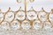 Large Gilt Brass and Crystal Chandelier by Gaetano Sciolari for Palwa, Germany, 1970s, Image 4