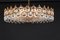 Large Gilt Brass and Crystal Chandelier by Gaetano Sciolari for Palwa, Germany, 1970s, Image 12