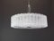 Large Murano Ice Glass Tubes Chandelier from Doria, Germany, 1970s, Image 3