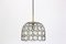 Iron and Clear Glass Pendant Lights from Limburg, Germany, 1960s, Image 4