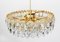 Brutalist Crystal Glass Chandelier from Bakalowits, Austria, 1960s, Image 4