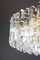 Gilt Brass and Crystal Glass Light Fixture Palazzo from Kalmar, Austria, 1970s 7