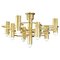 Mid-Century Chandelier by Gaetano Sciolari, 1970s, Image 1