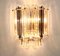 Large Crystal Glass Sconces from Kalmar, Austria, 1970s, Set of 2 7