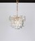 Gilt Brass and Murano Glass Chandelier Palazzo from Kalmar, Austria, 1970s 3