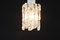 Plafón austriaco pequeño de cristal de Murano de Kalmar, años 60, Imagen 4