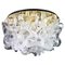 Large Austrian Catena Ceiling Fixture with Murano Glasses by Kalmar, 1960s, Image 1