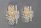 Appliques en Cristal par Kinkeldey, Allemagne, 1970s, Set de 2 3