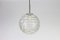 German Murano Ball Pendant Light from Doria, 1970s 2